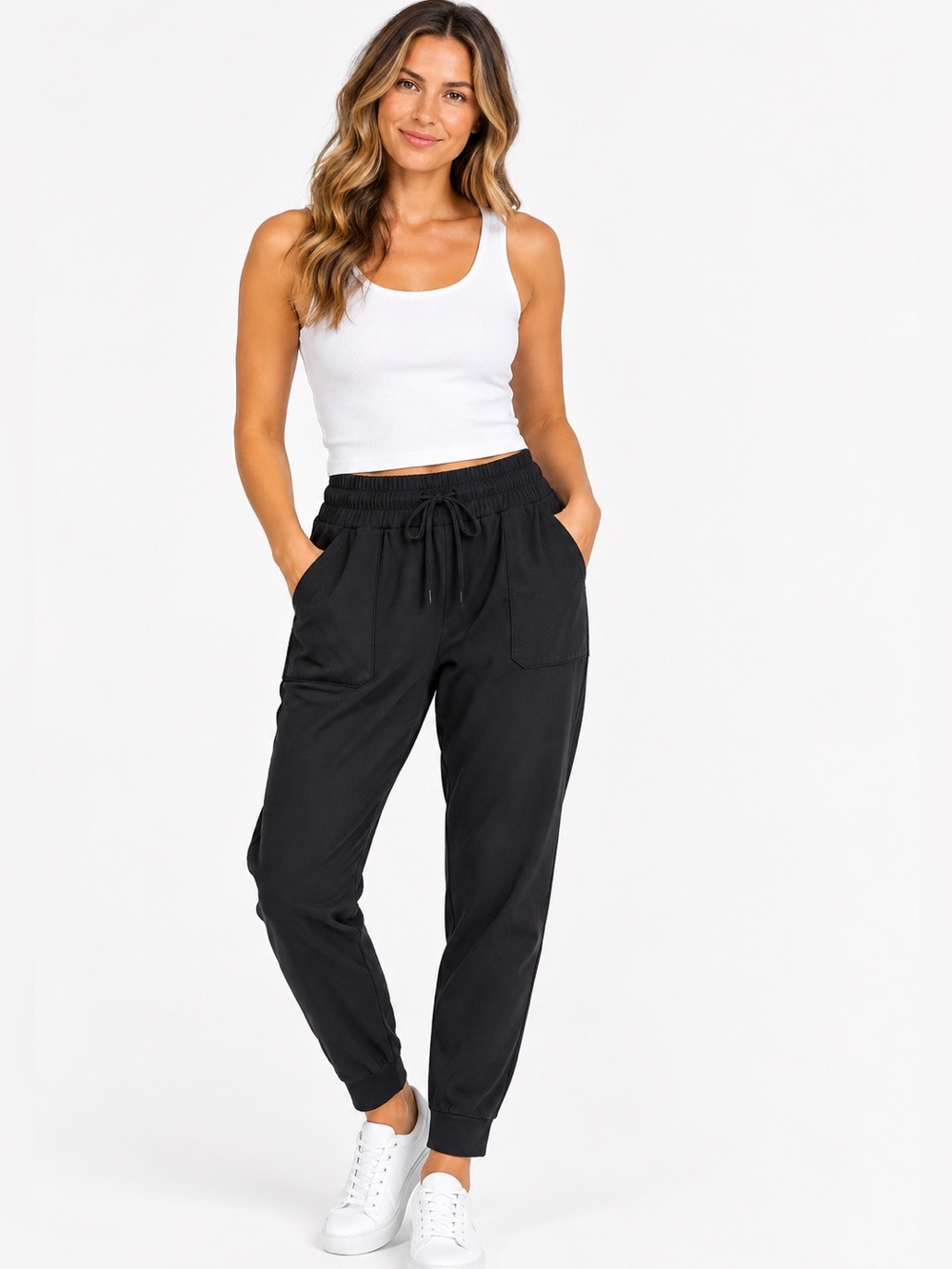 Mondetta Black Jogger Pants – Women’s Size Large
